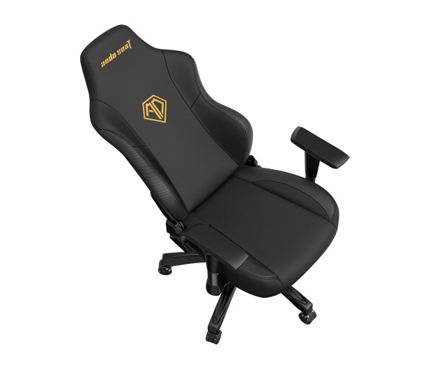 Anda Seat Phantom 3 Black/Gold PVC - 1473878 - zdjęcie 5